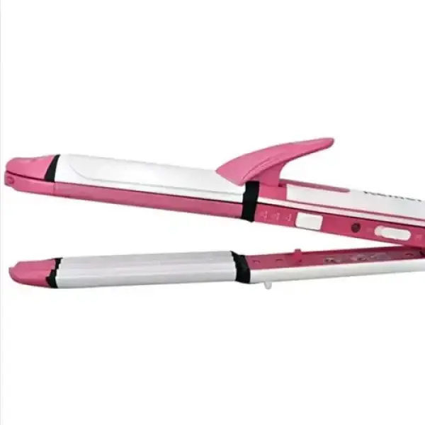 Kemei KM-1291 3 in 1 Hair Straightener