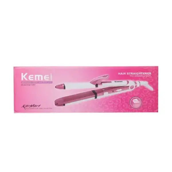 Kemei KM-1291 3 in 1 Hair Straightener